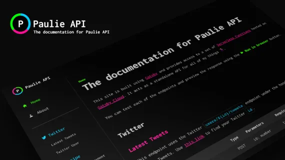 Paulie API